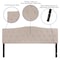 Flash Furniture King, Cambridge Headboard, Beige Fabric HG-HB1708-K-B-GG - alternate 6
